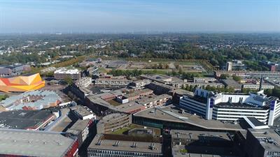 Luchtfoto van Stadshart